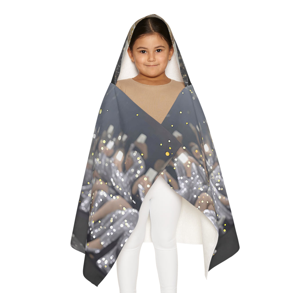 Royal Runway Hooded Towel — Golden Bow Puppy Plush Bath Wrap