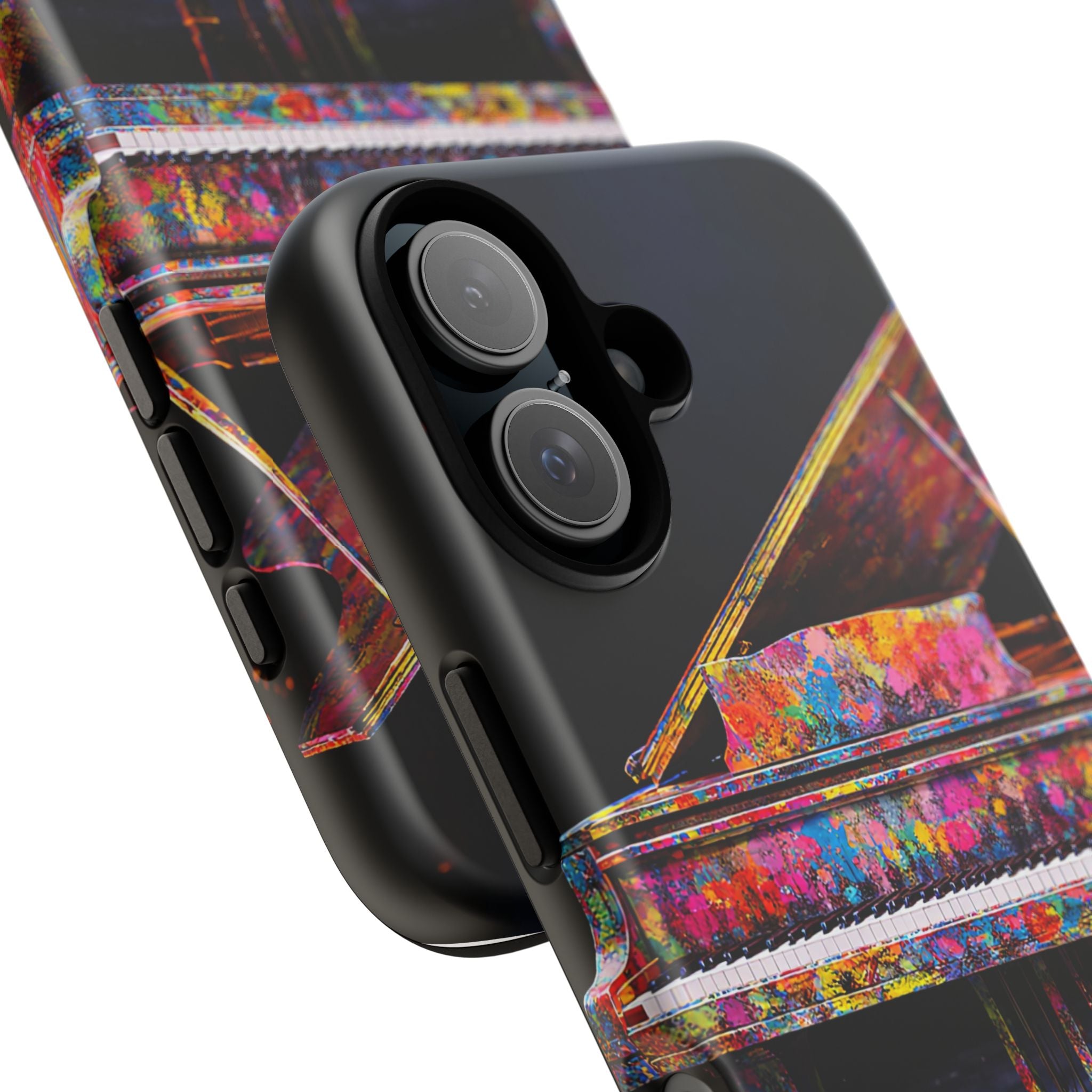 Colorful Grand Piano Phone Case | Artistic Luxury Piano Design
