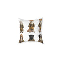 Dog Portrait Cushion – Gallery Style Decorative Pillow for Modern Home Decor