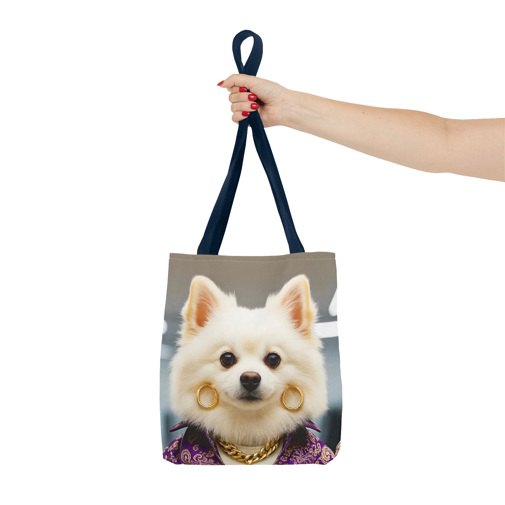 Luxury Royal Dog Tote Bag – Quiet Joy Style