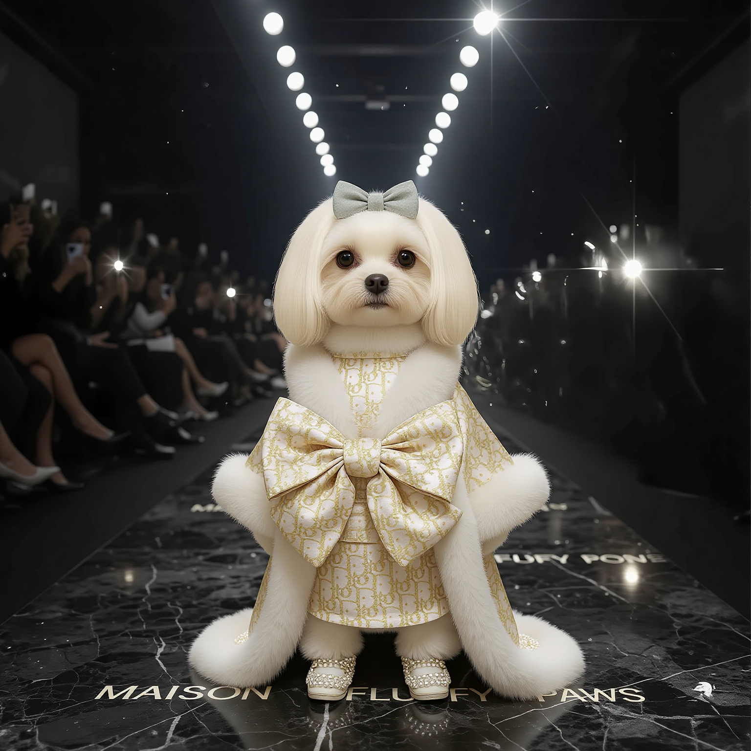 Designer Pampered Pup Canvas Wall Art