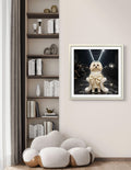 Designer Pampered Pup Canvas Wall Art