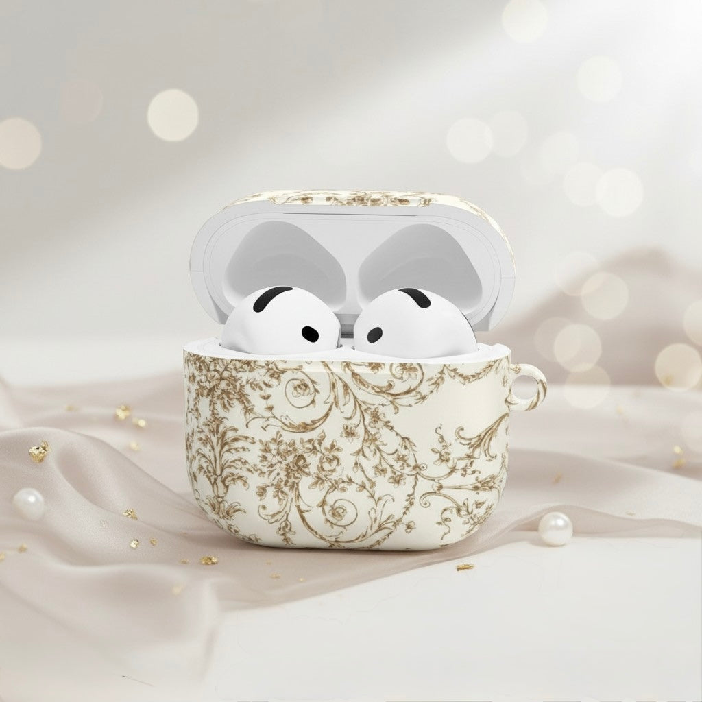 Luxury Gold Baroque AirPods Case