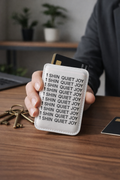Minimal Front Pocket Card Wallet – SHIN QUIET JOY