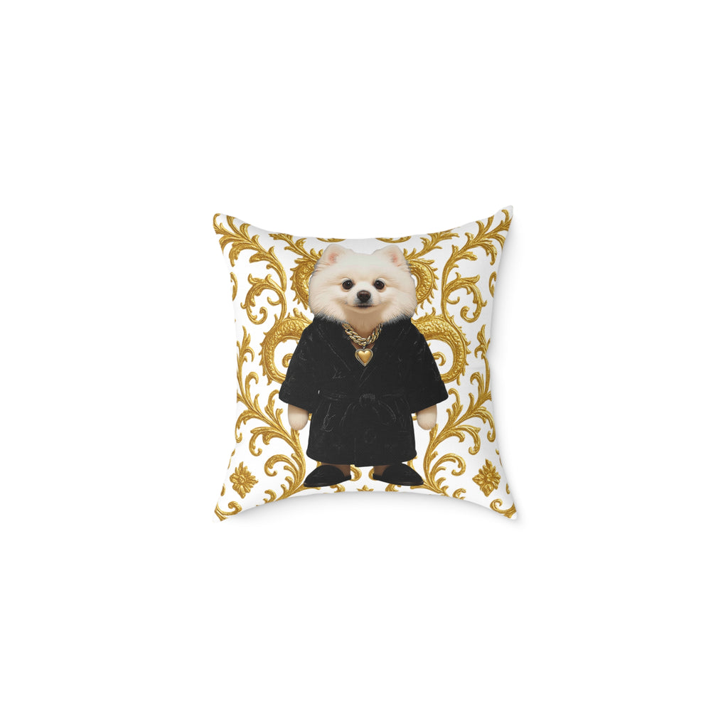 Palace Room Decorative Pillow — "Not Just a Cushion" Square Poly Canvas Pillow
