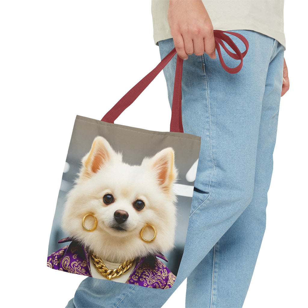 Luxury Royal Dog Tote Bag – Quiet Joy Style