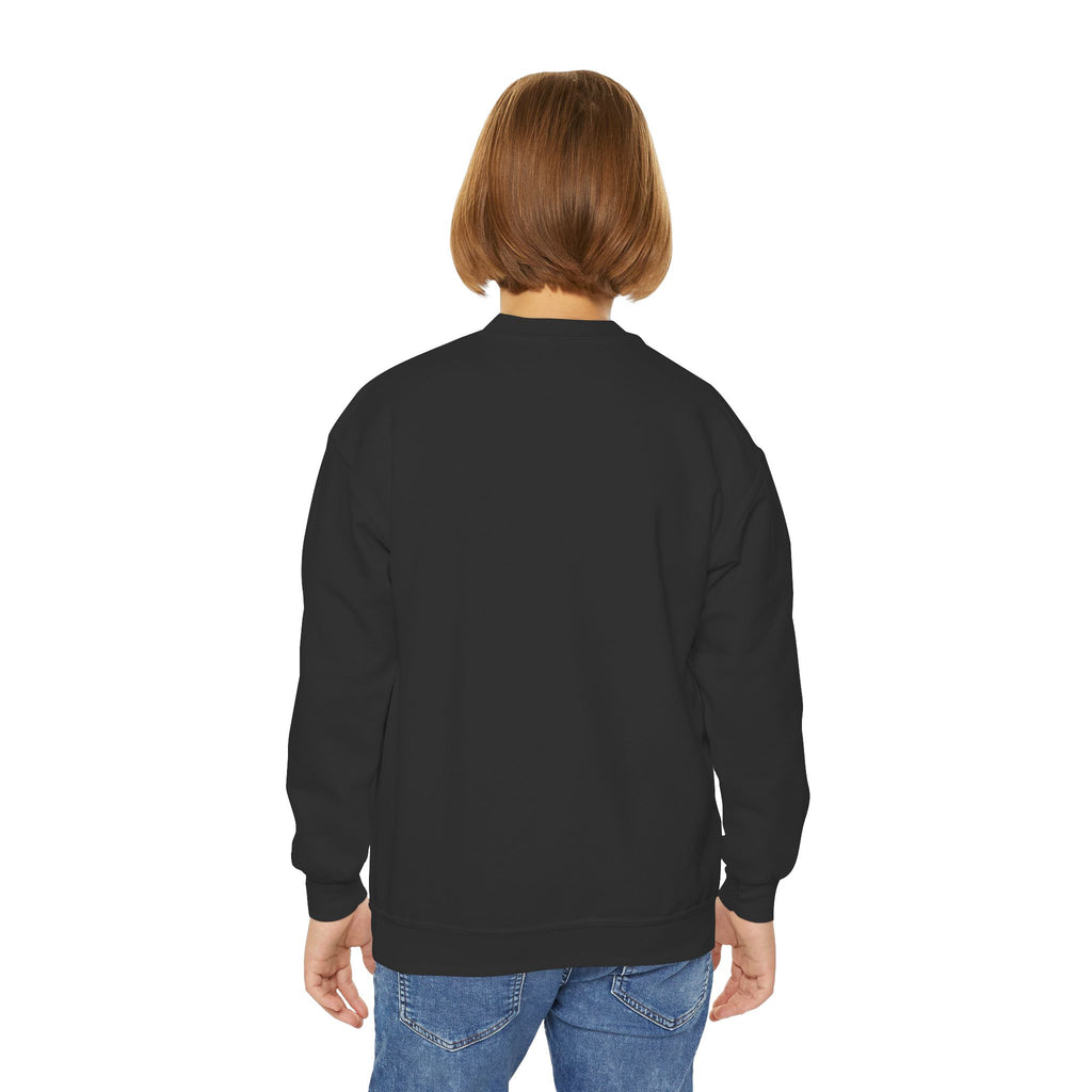 So Cute They Choose It First — Kids Sweatshirt with Twin Dog Illustration
