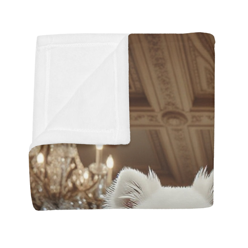 The Royal Portrait Blanket Custom Pet Plush Fleece