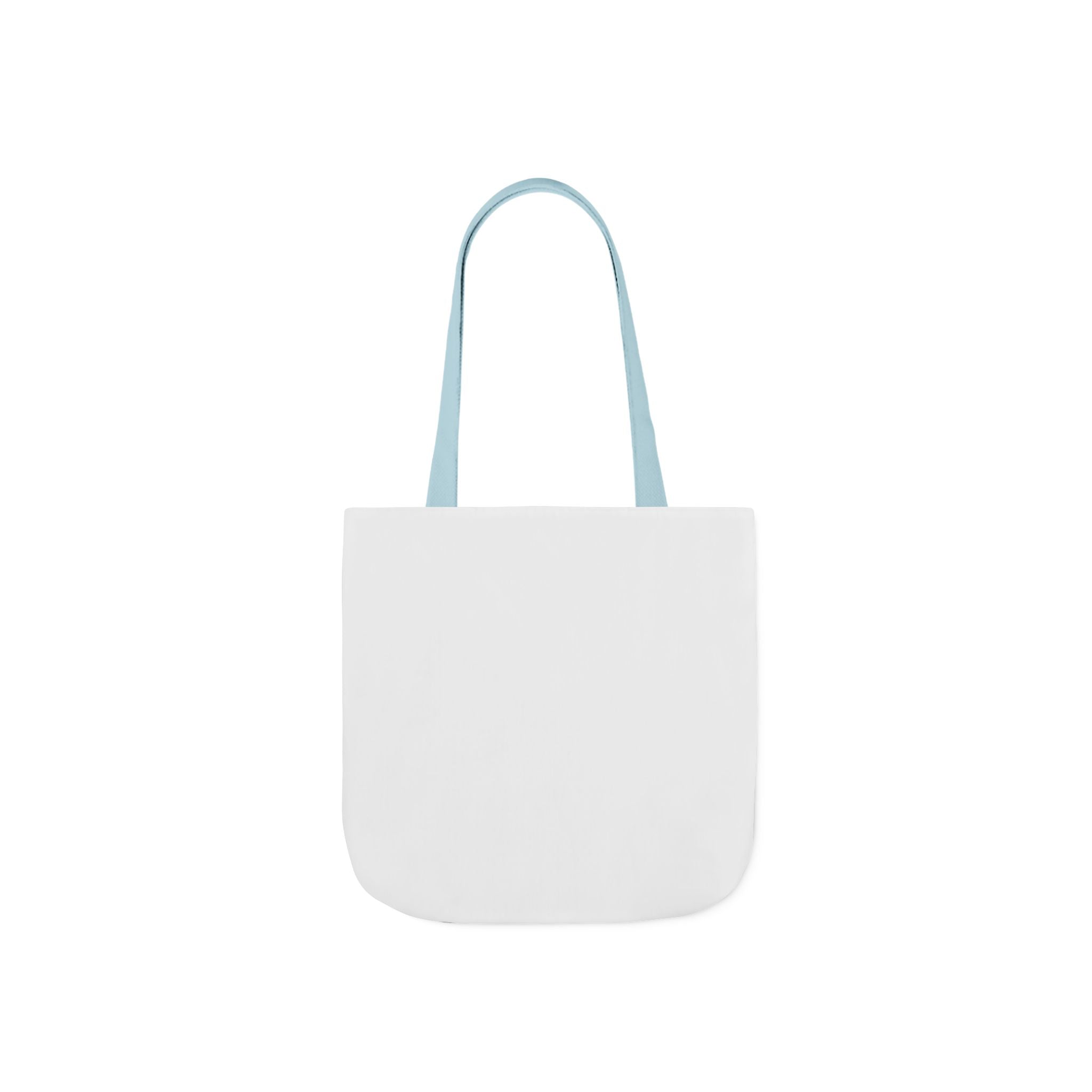 Biker Bunny Canvas Tote — Motorcycle Rabbit Graphic Tote Bag