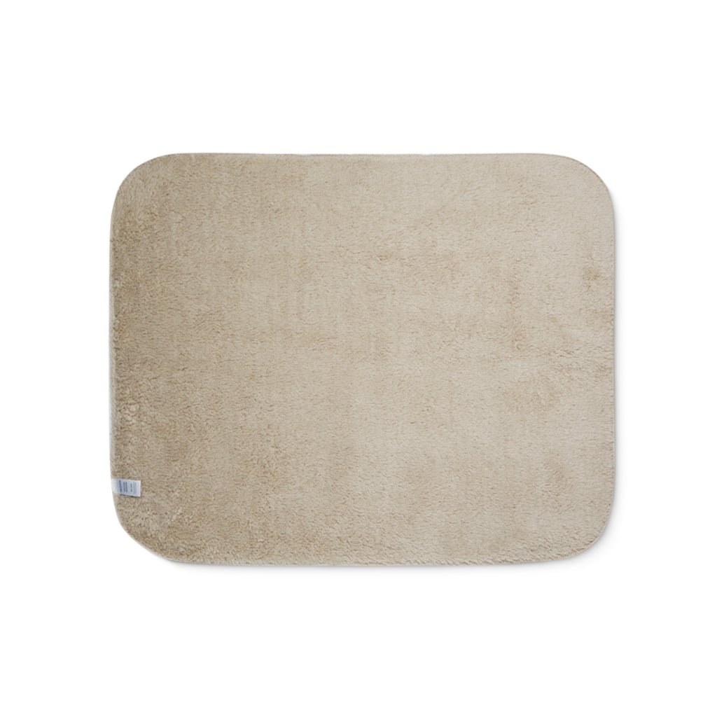 Cute Side Bunny Throw Blanket – Minimal Rabbit Illustration