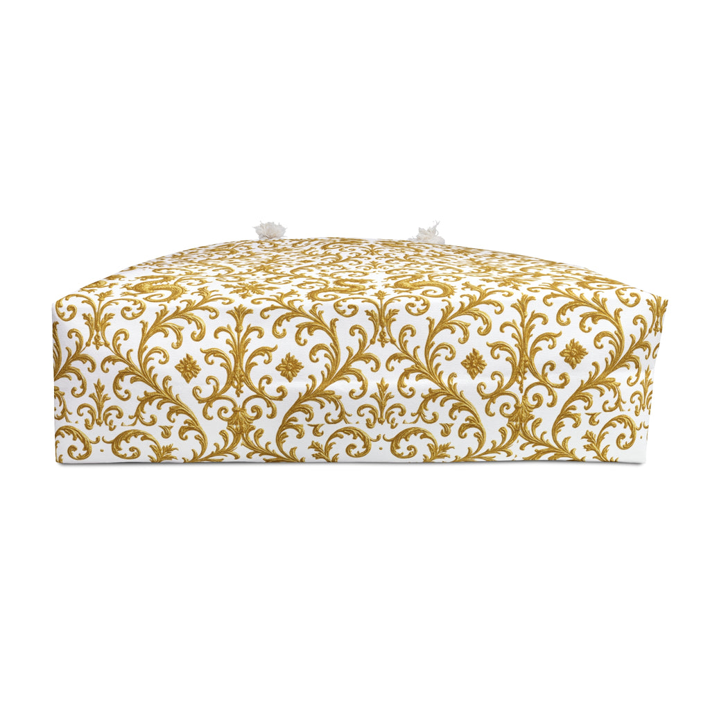Golden Dragon Baroque Tote Bag – Quiet Luxury Statement Bag