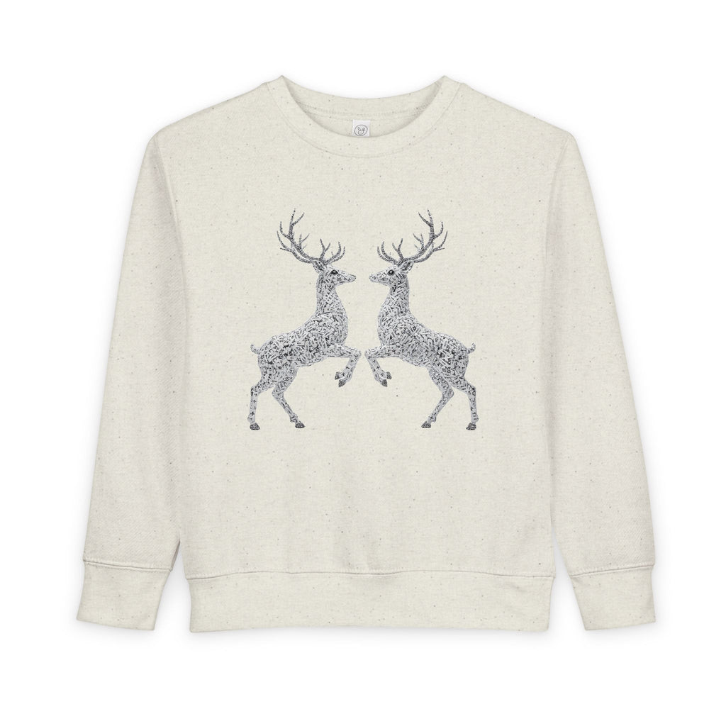 This Winter, Capture the Most Beautiful Moments — Twin Reindeer Sweatshirt Edition.