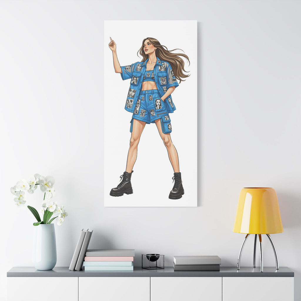 A Canvas That Lets the Wall Breathe