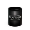 Bold Platinum Minimal Black Mug — 11oz & 15oz