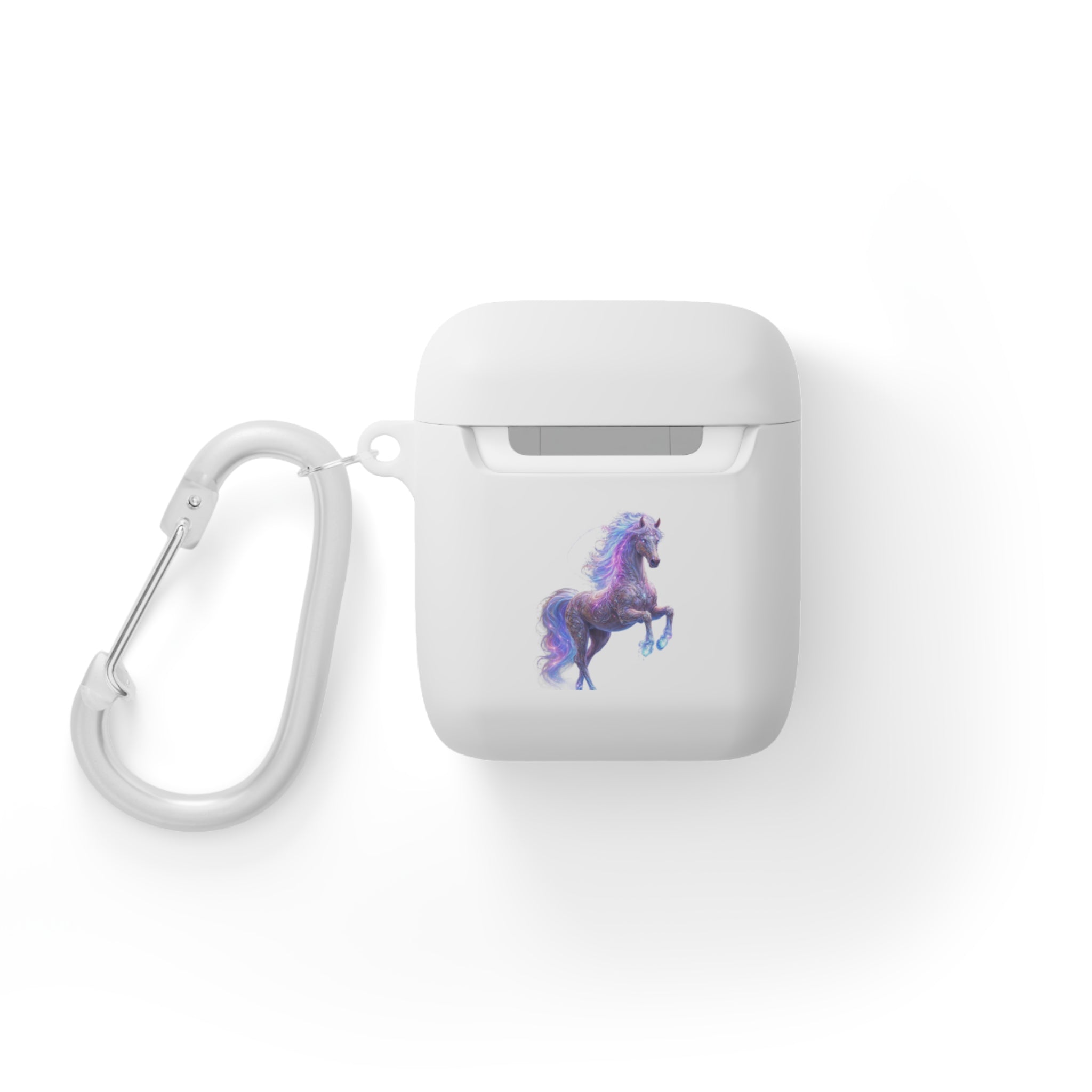 Unicorn AirPods Case — Purple Watercolor Horse AirPods & AirPods Pro Cover