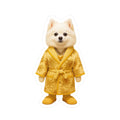 Gold Robe Pomeranian Sticker – Luxury Puppy Vinyl Sticker