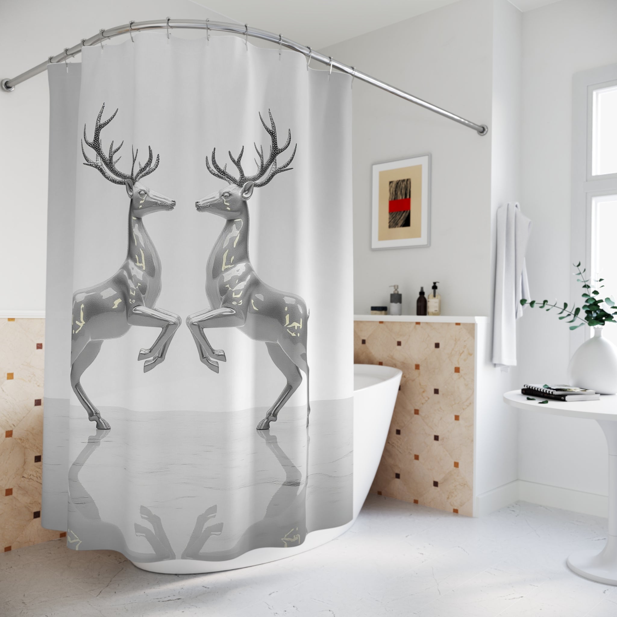 The No.1 Housewarming Gift — A Shower Curtain That Elevates Your Bathroom