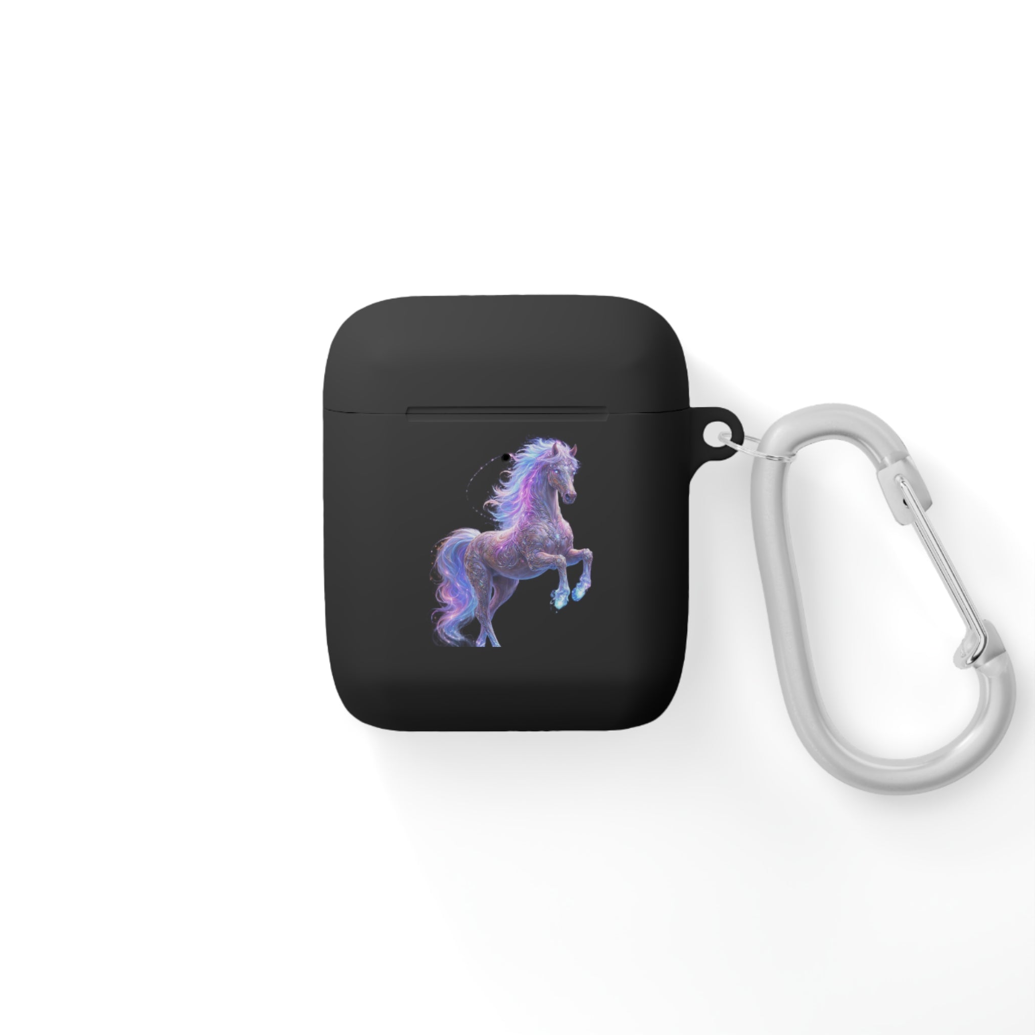 Unicorn AirPods Case — Purple Watercolor Horse AirPods & AirPods Pro Cover