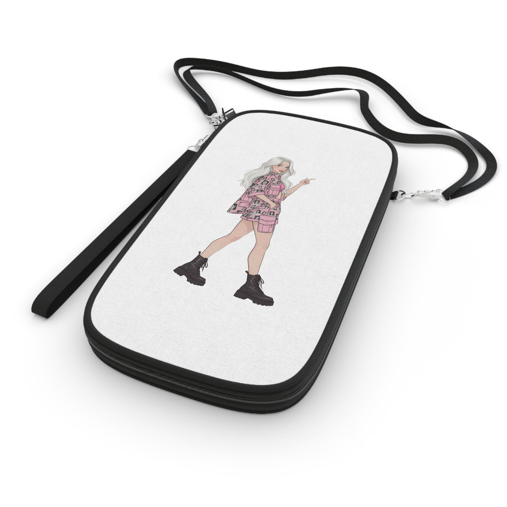 Minimal Fashion Illustration Passport Wallet