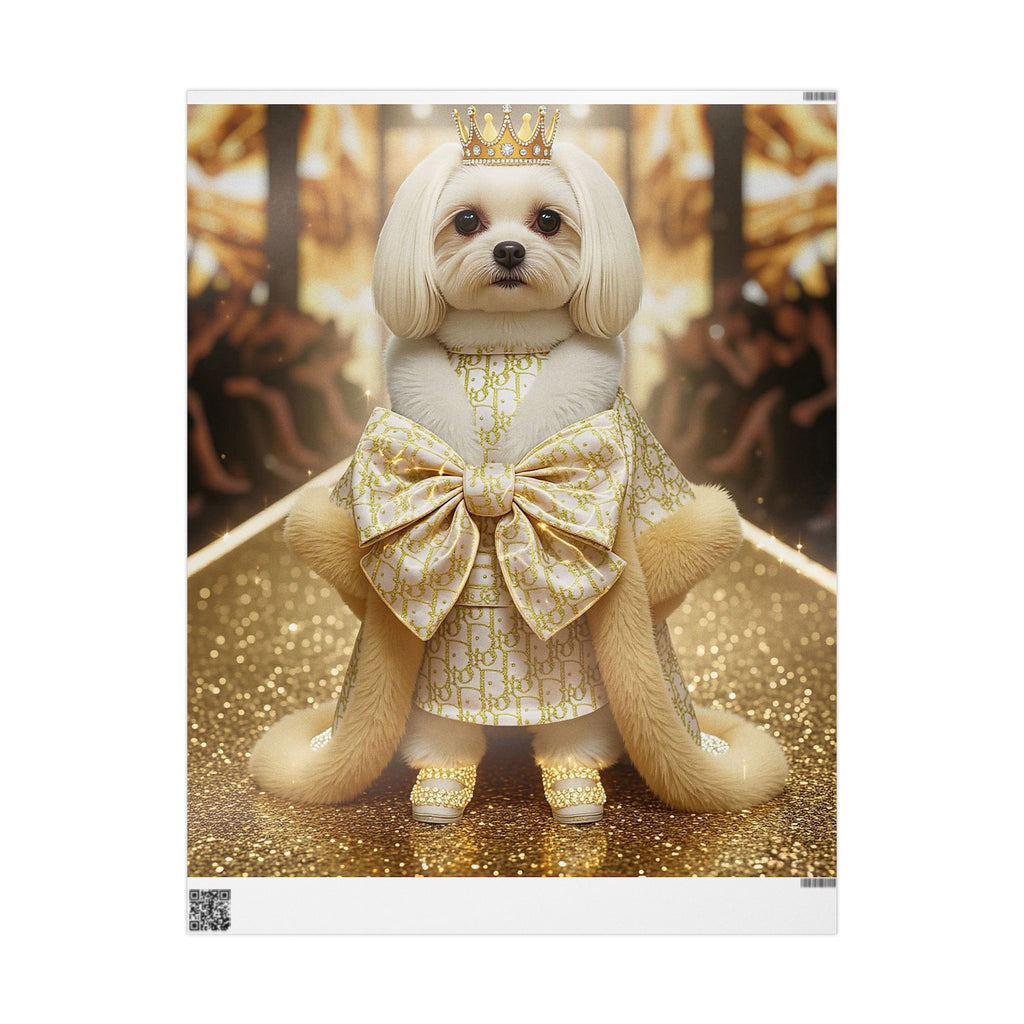 Royal Dog Gift Wrapping Paper
