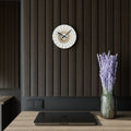 Minimal Acrylic Wall Clock for Modern Interiors