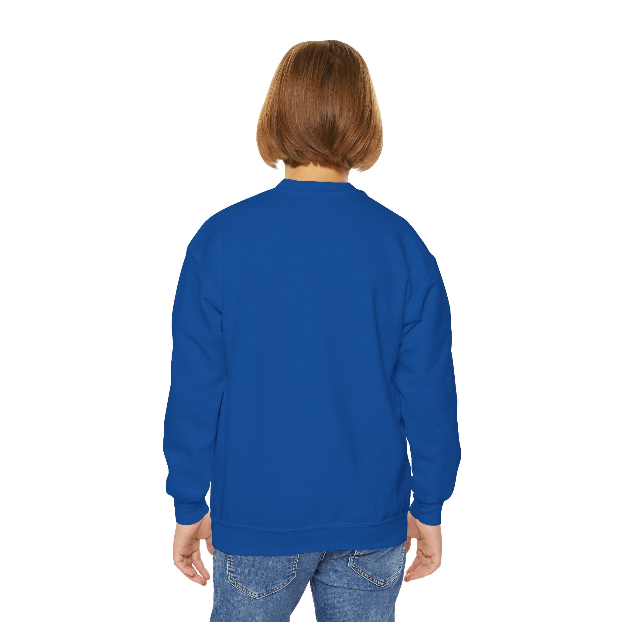 So Cute They Choose It First — Kids Sweatshirt with Twin Dog Illustration