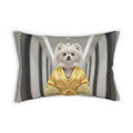 Luxury Gold Robe Pomeranian Pillow – Iconic Pet Fashion Decor