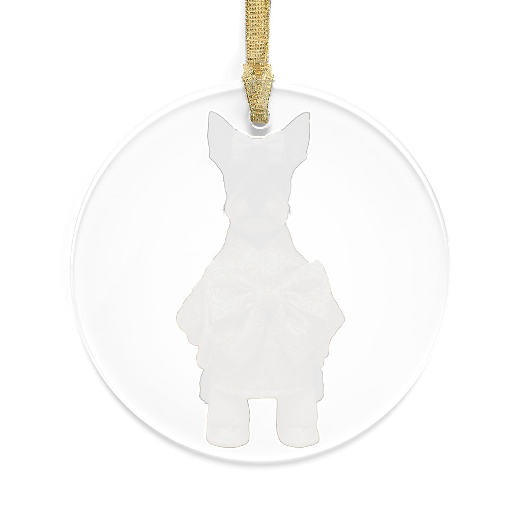 Our Little One on the Tree Transparent Acrylic Pet Ornament