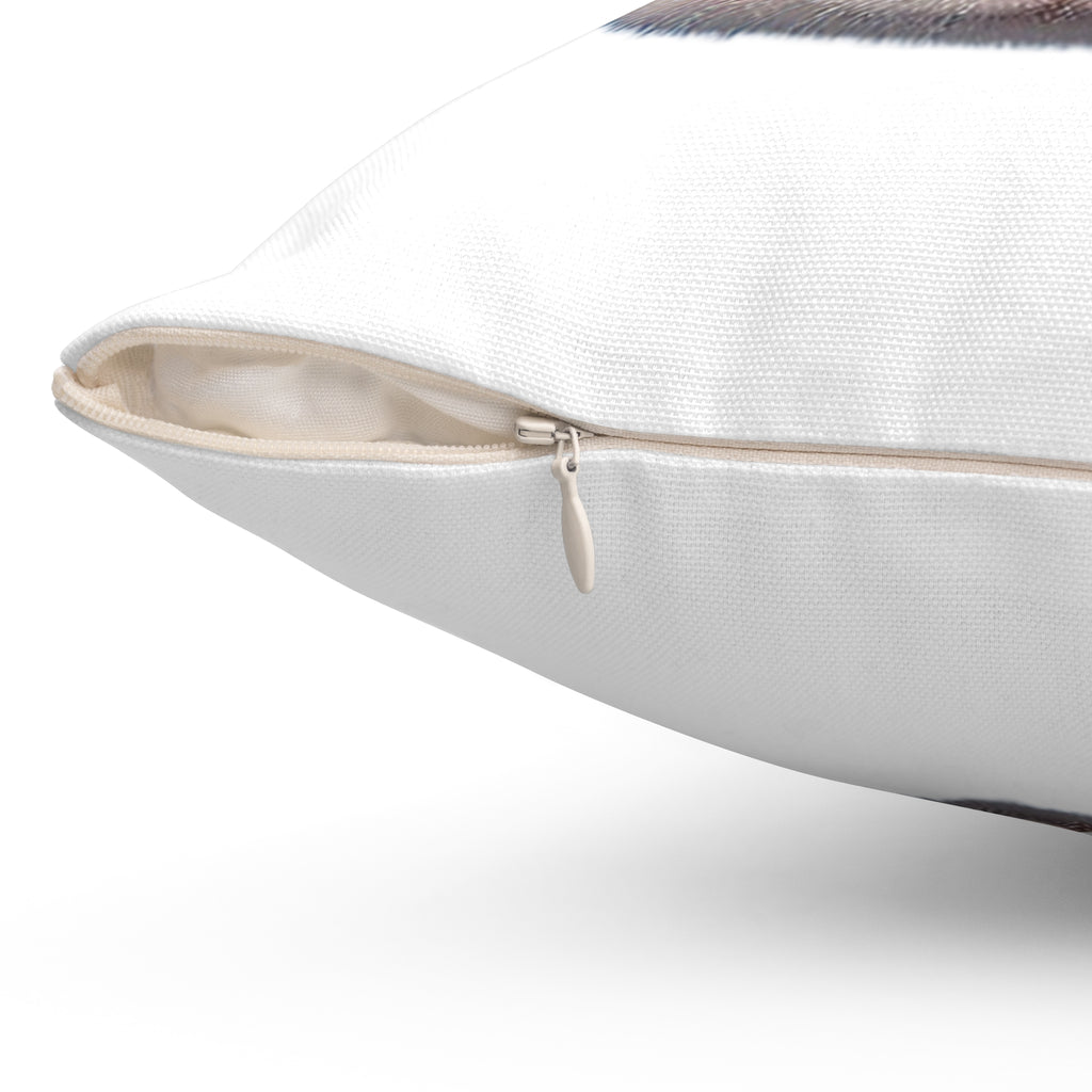 A Soft Bunny for Your Quiet Space Minimal Bunny Face Cushion