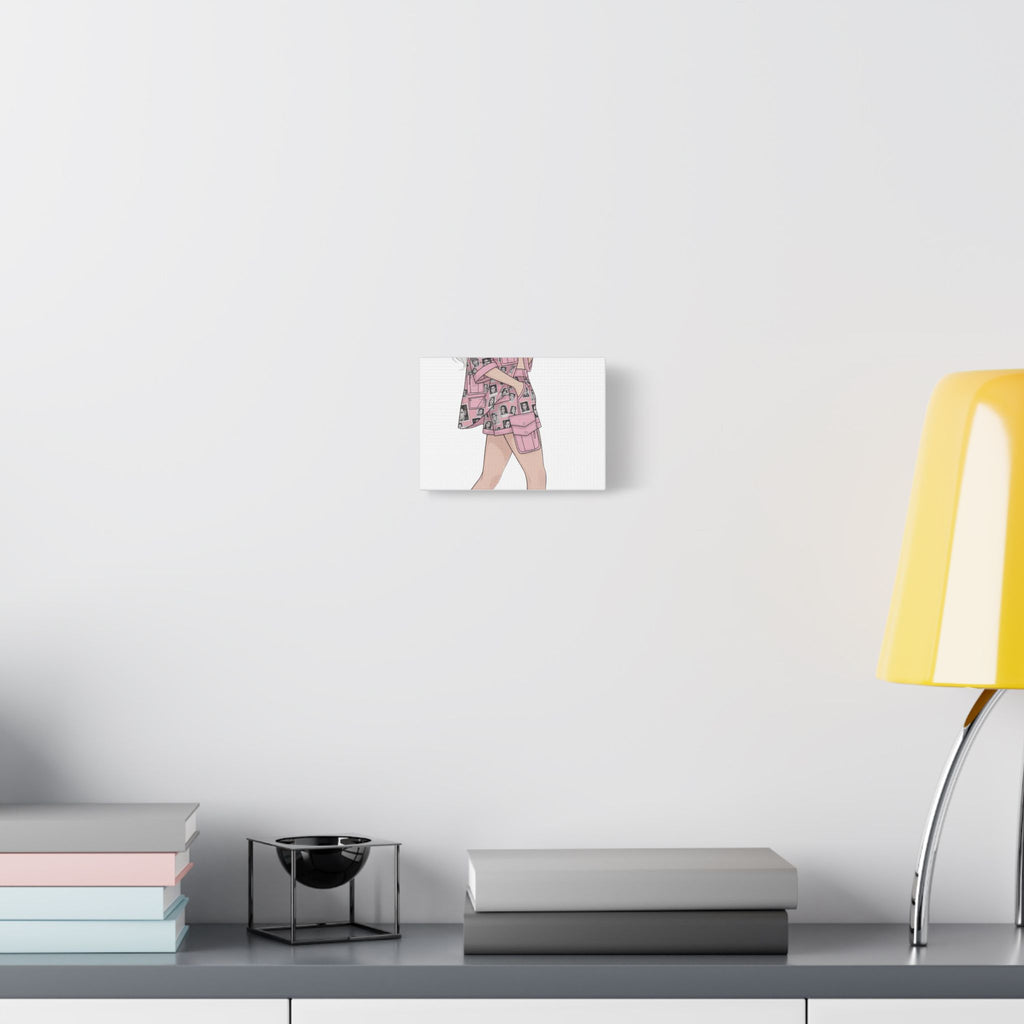 Minimal Fashion Illustration Canvas – A Quiet Statement for Your Space