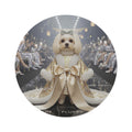 Round Rug — Regal Couture Dog Portrait Decorative Floor Mat