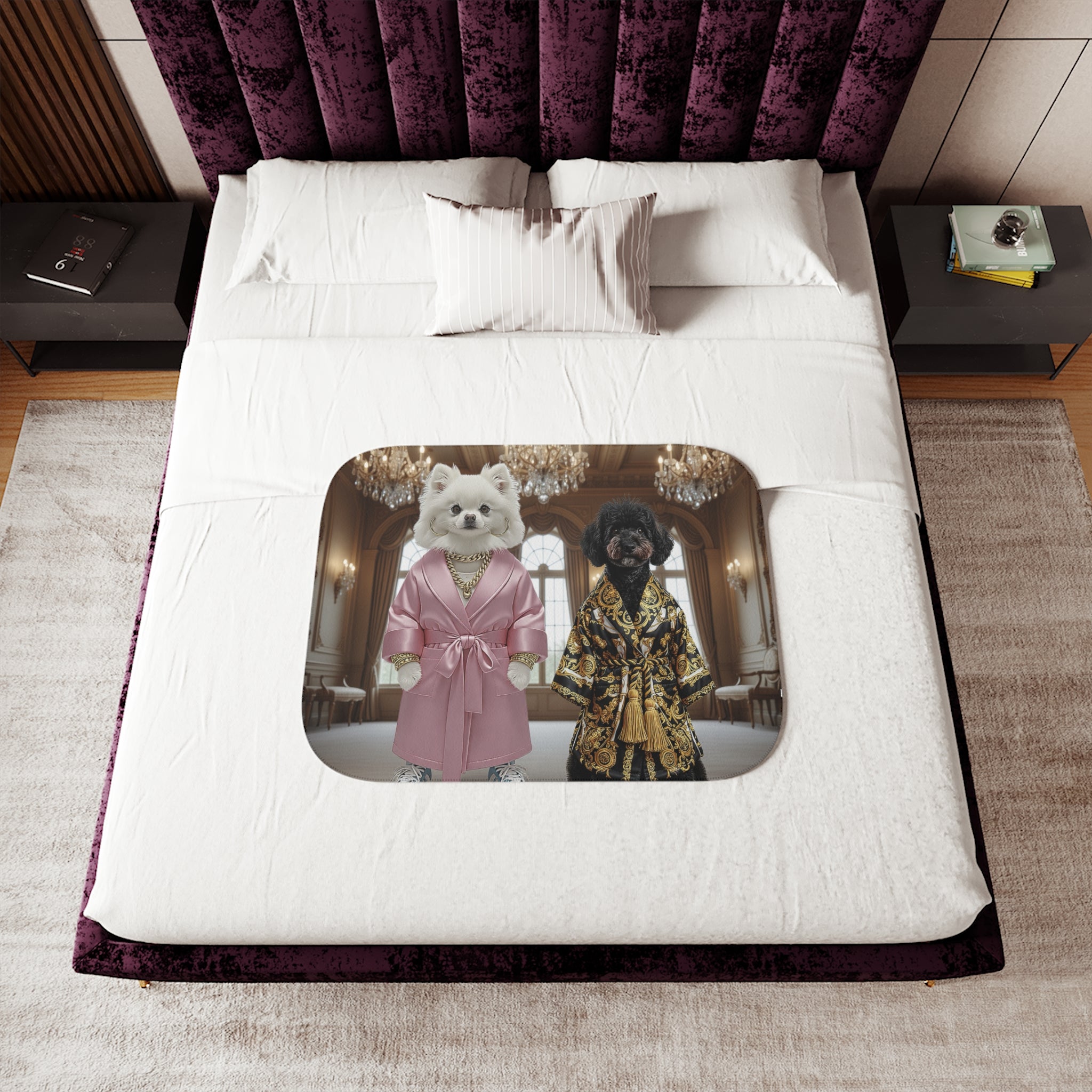 Sherpa Blanket, Two Colors