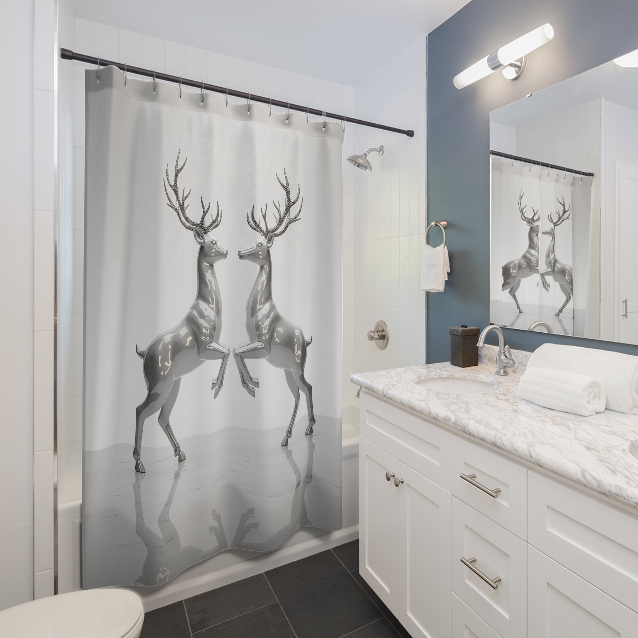 The No.1 Housewarming Gift — A Shower Curtain That Elevates Your Bathroom