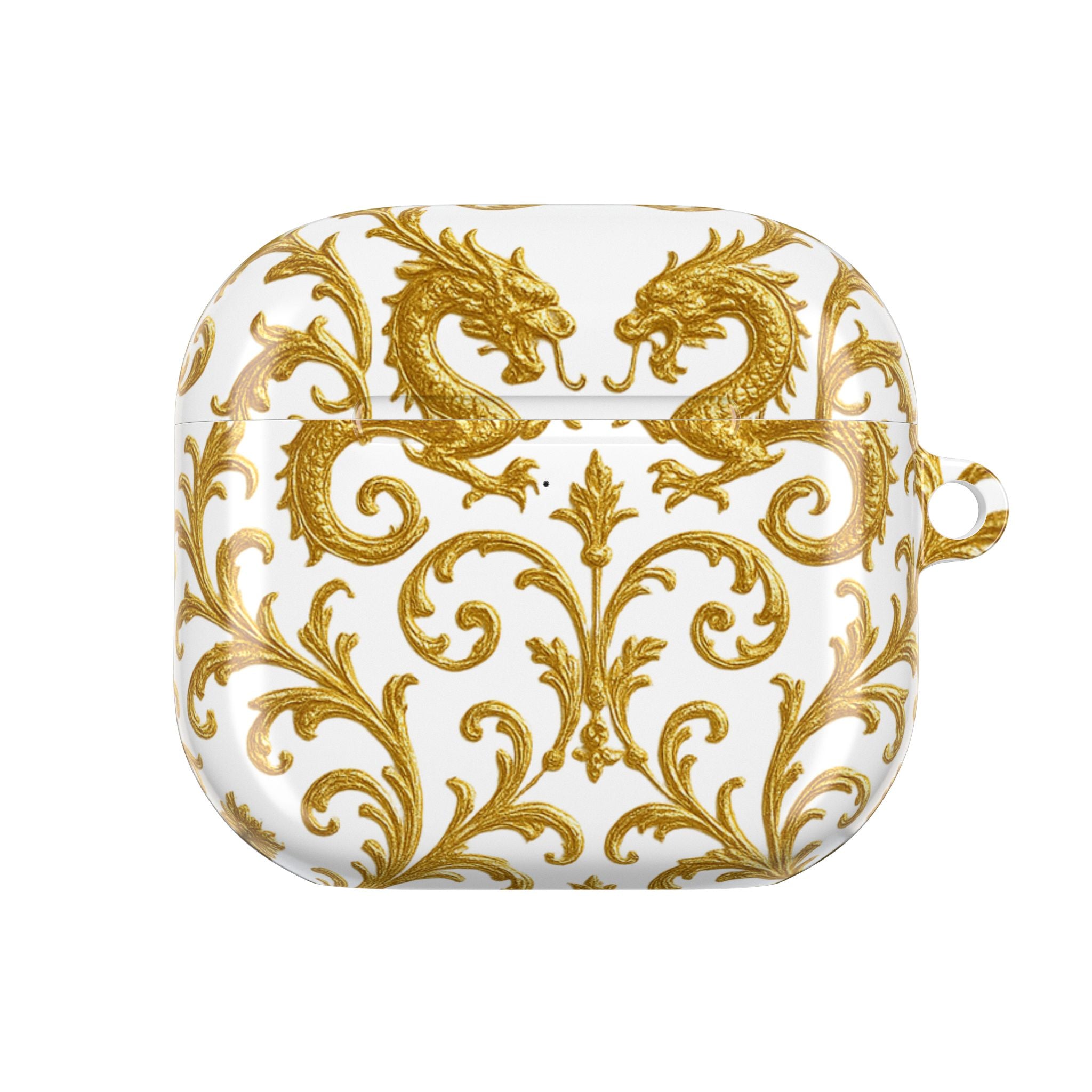 Golden Dragon Baroque AirPods Case – Quiet Luxury Protection