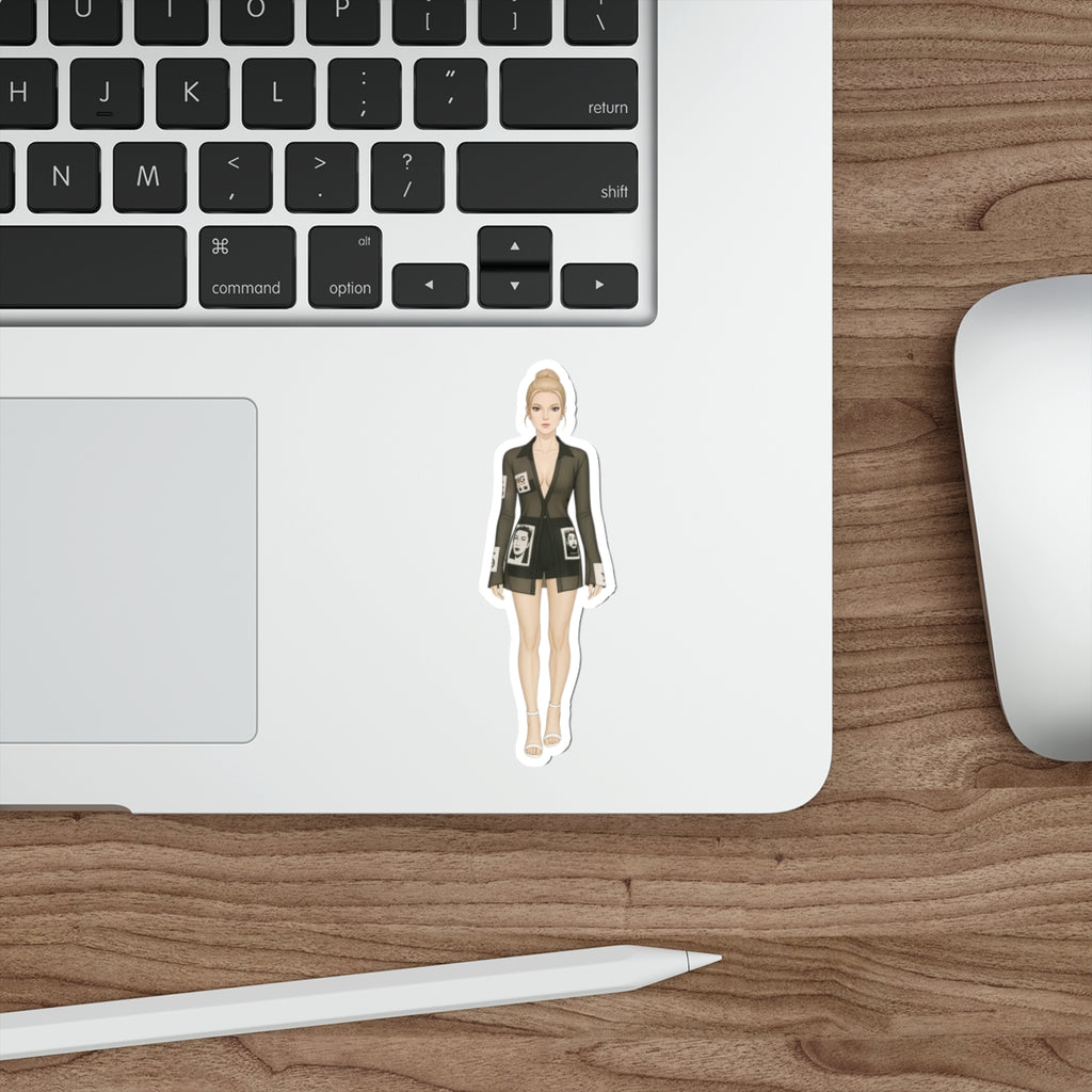 Fashion Illustration Sticker – Minimal Chic Style