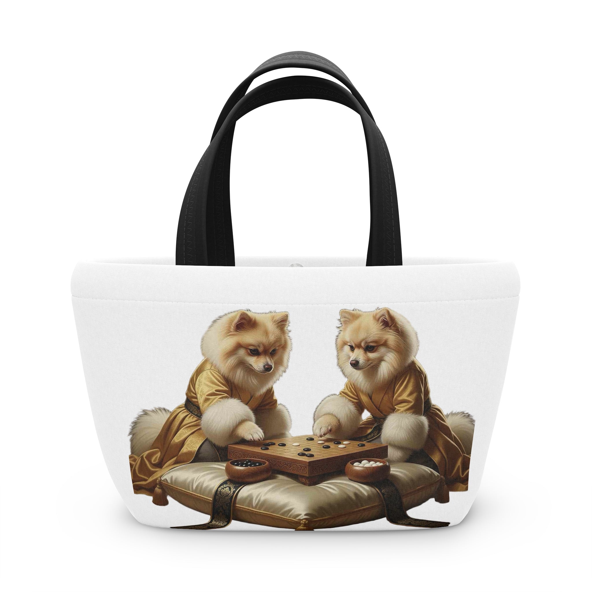 Dogs Playing Go – Weekender Tote Bag