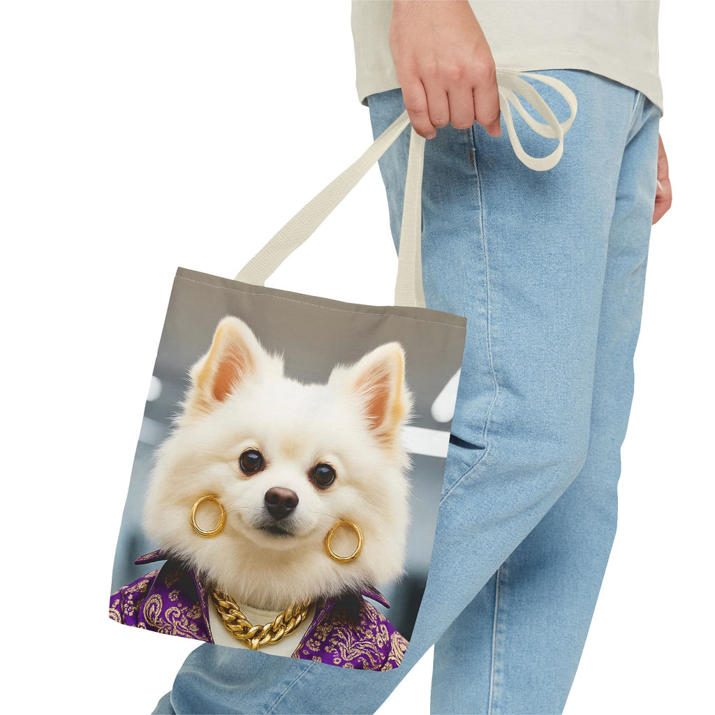 Luxury Royal Dog Tote Bag – Quiet Joy Style