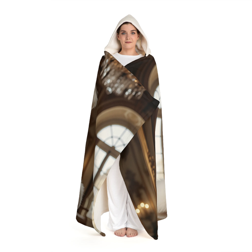 Luxury Hooded Blanket – Wearable Plush Throw for Home & Lounge.