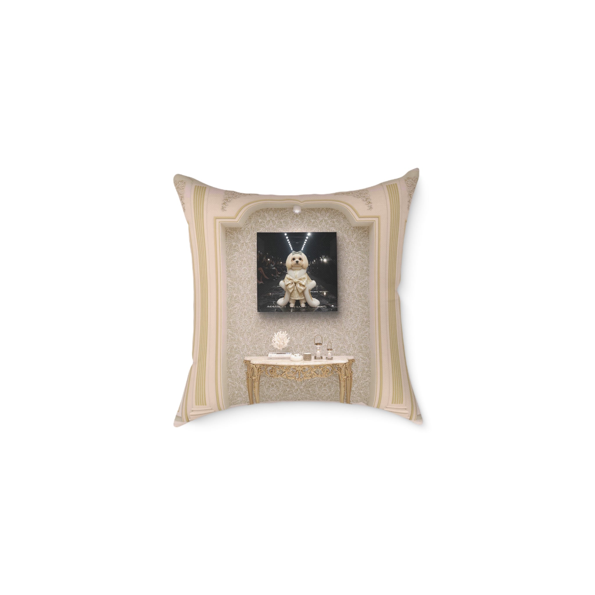 Luxury Dog Art Cushion