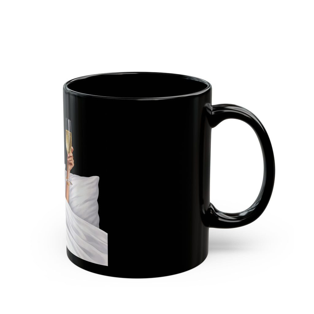 Custom Black Mug | Funny Aesthetic Coffee Cup | Unique Gift Mug