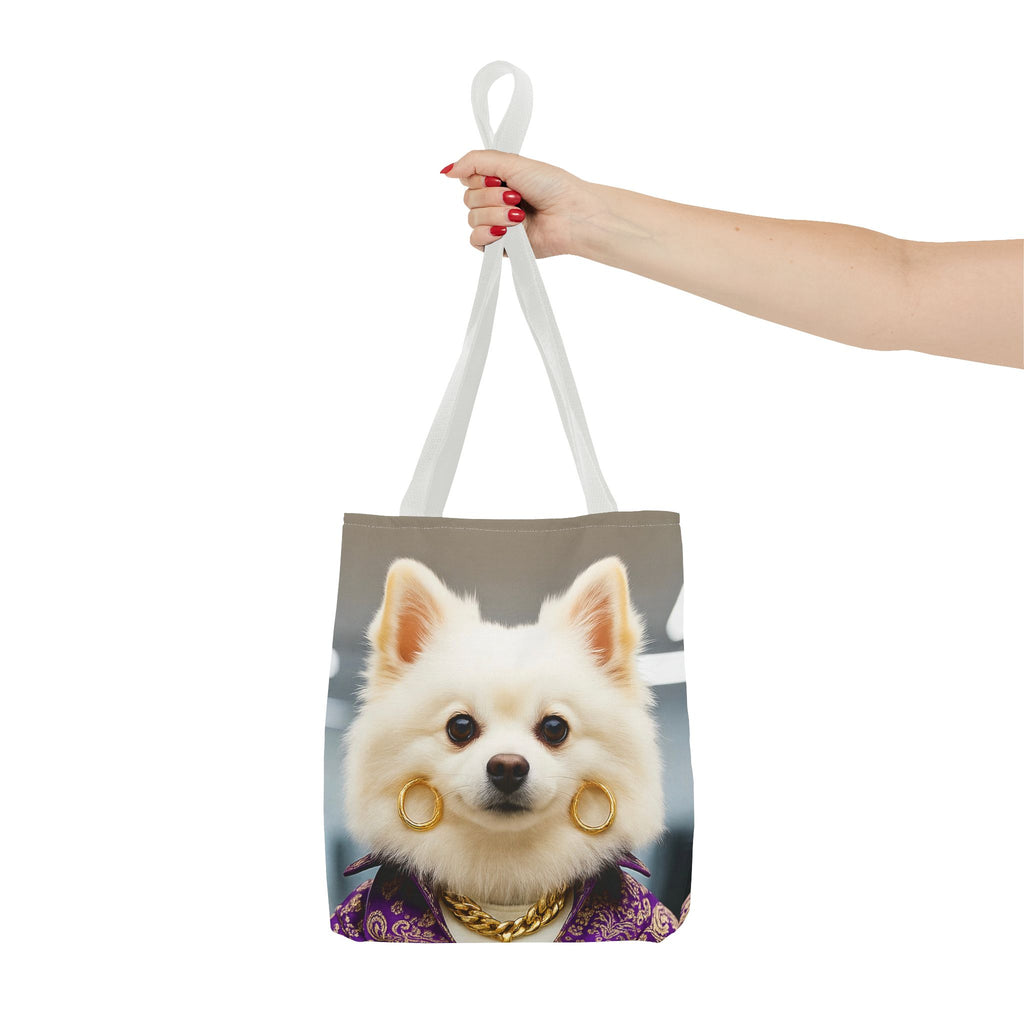 Luxury Royal Dog Tote Bag – Quiet Joy Style