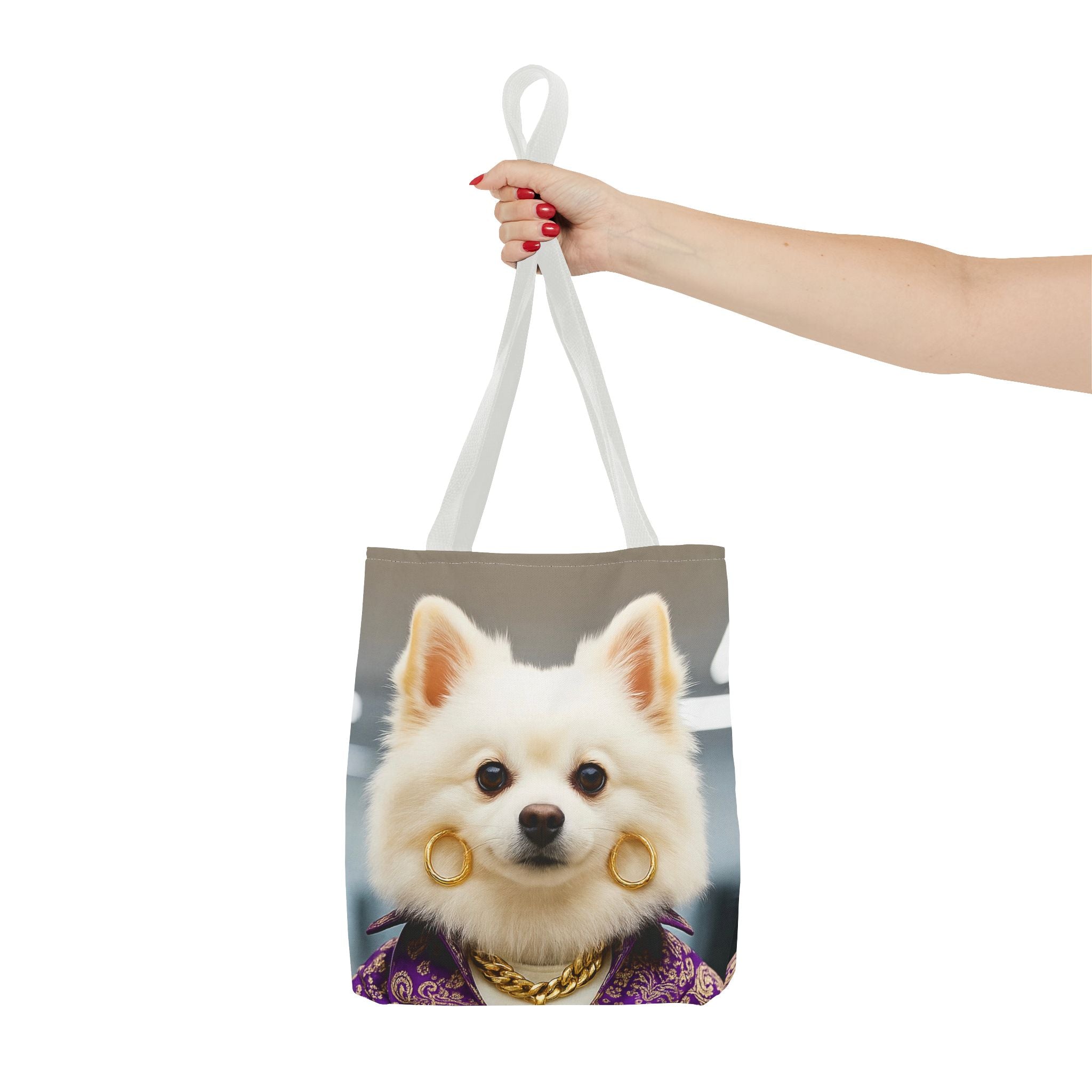Luxury Royal Dog Tote Bag – Quiet Joy Style