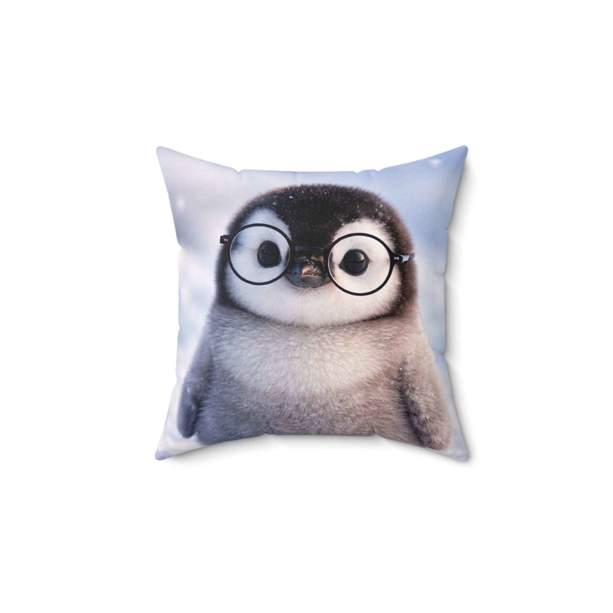 Cute Penguin with Glasses Sticker — Kawaii Cozy Character Decal for Laptops, Notebooks & Water Bottles