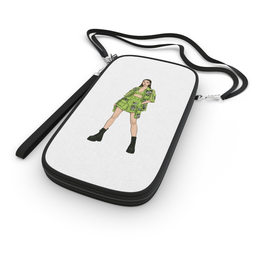 Minimal Fashion Girl Passport Wallet — Travel, Refined