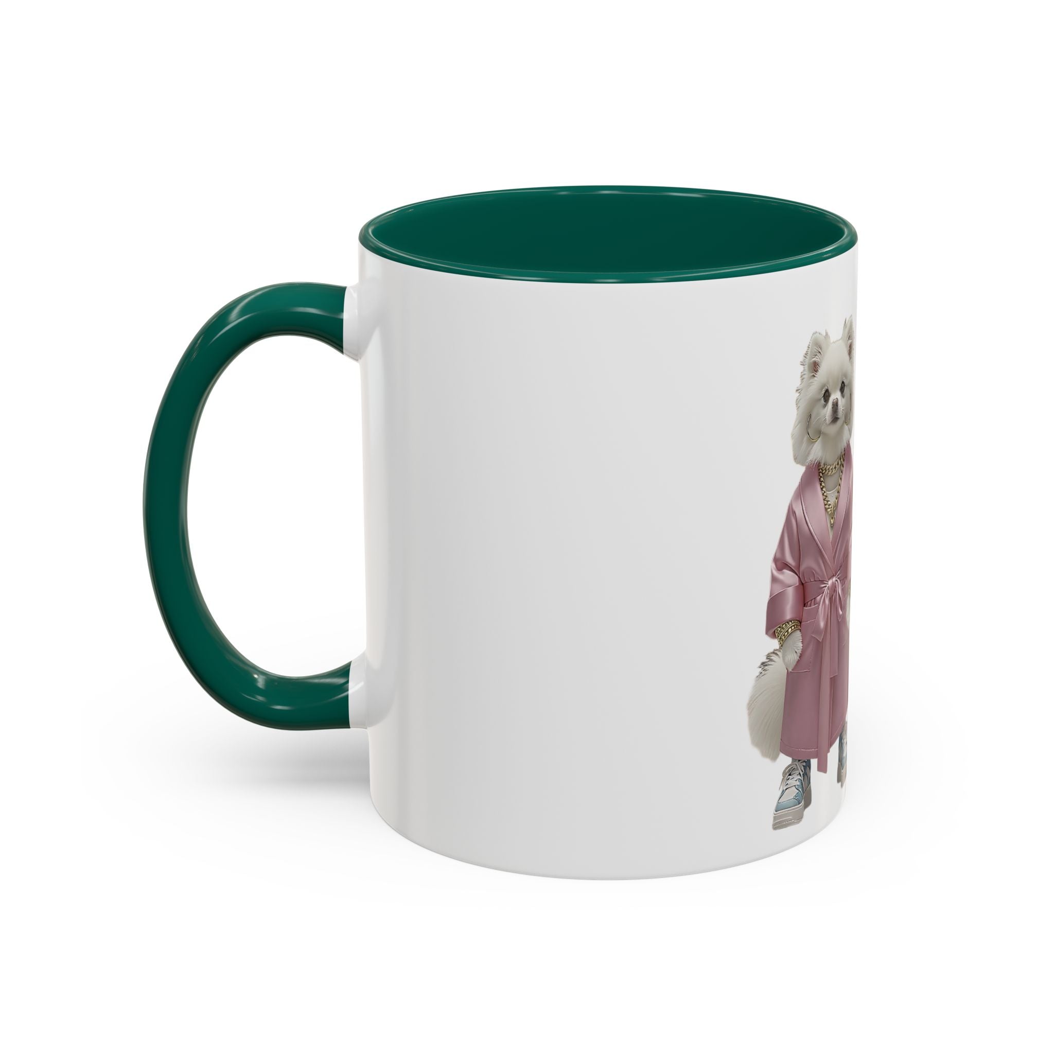 Fashionable Dogs Ceramic Mug — Stylish Designer-Dressed Dogs (11oz & 15oz)