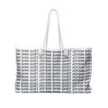 Minimal Text Tote Bag – Lightweight Everyday Canvas Bag