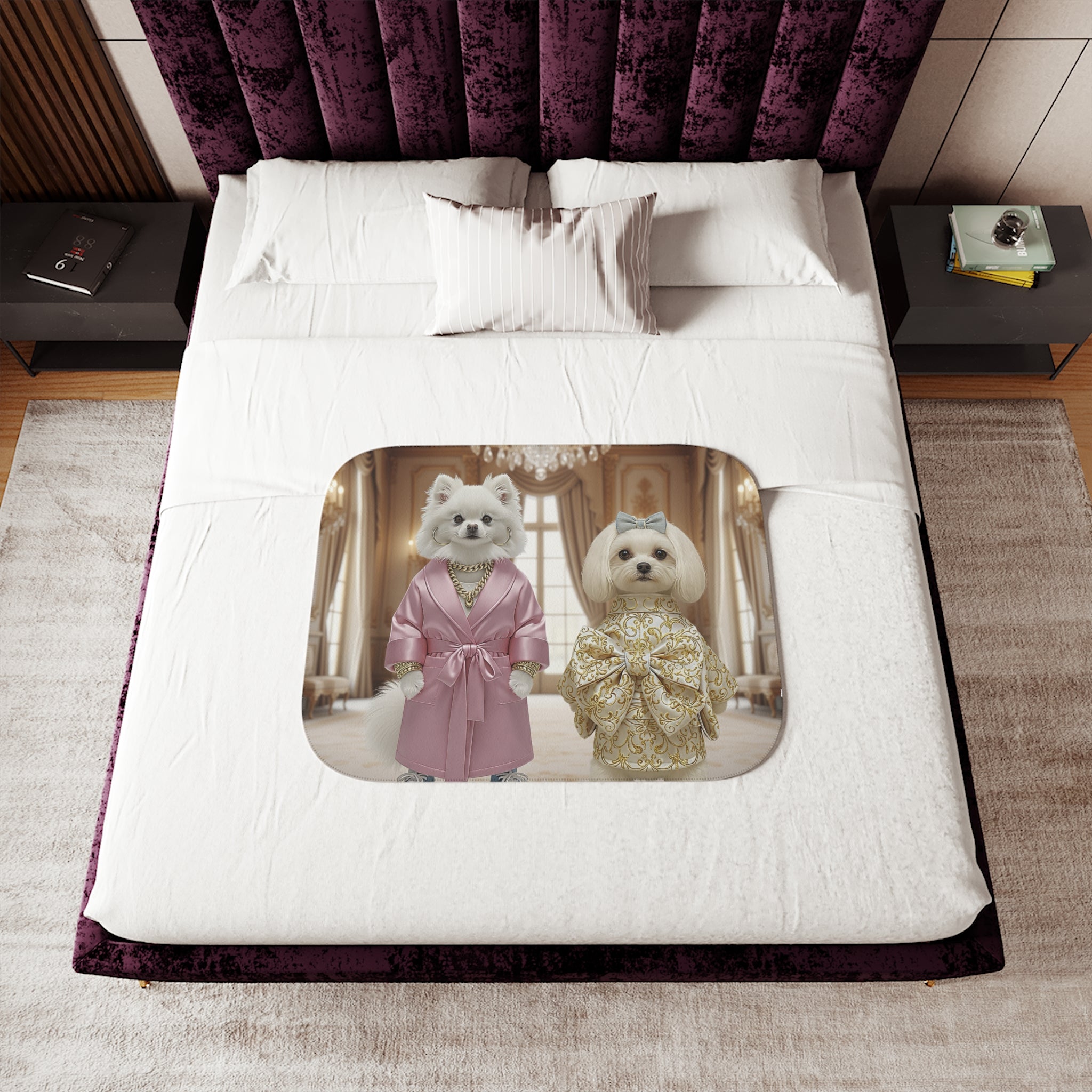 Sherpa Blanket, Two Colors