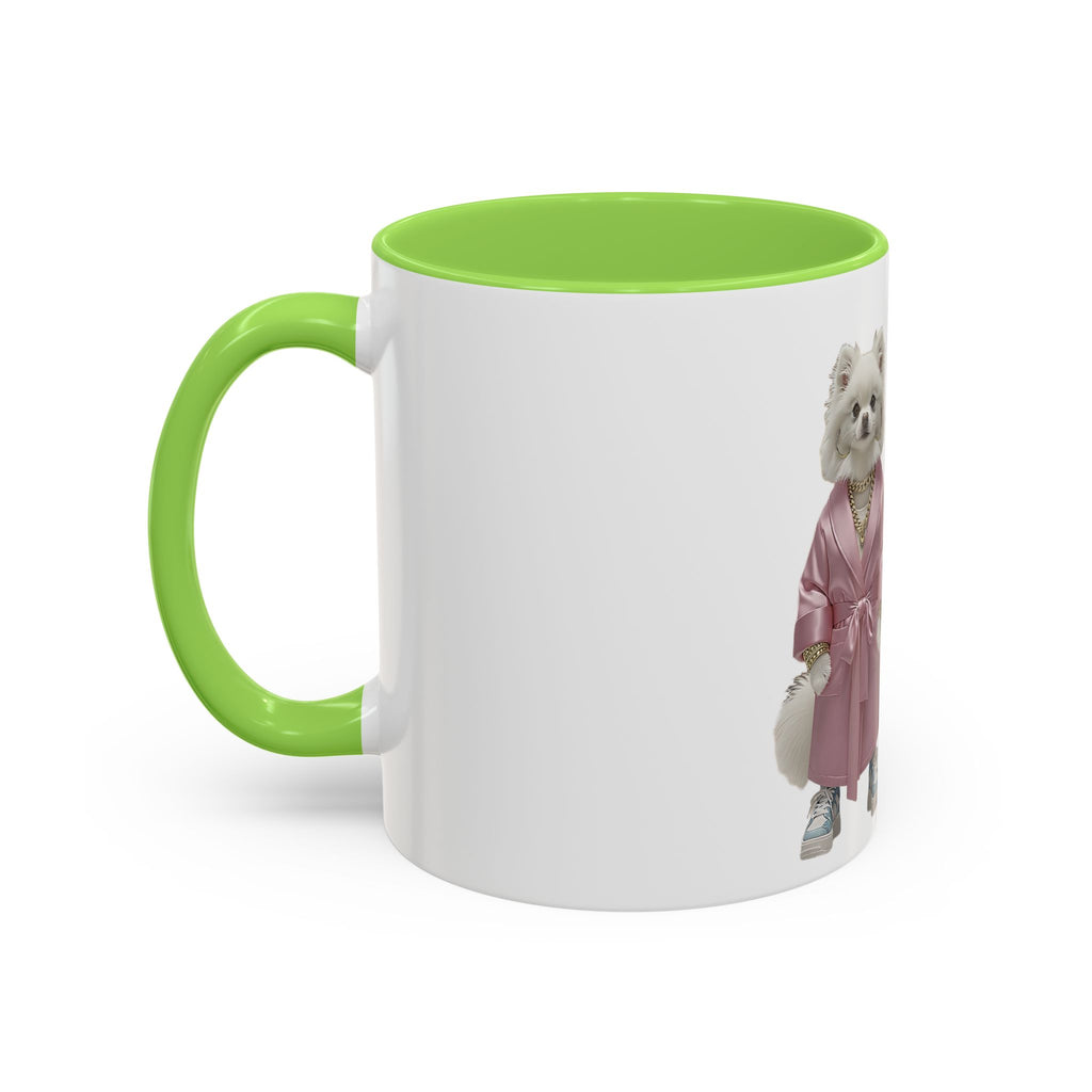 Fashionable Dogs Ceramic Mug — Stylish Designer-Dressed Dogs (11oz & 15oz)