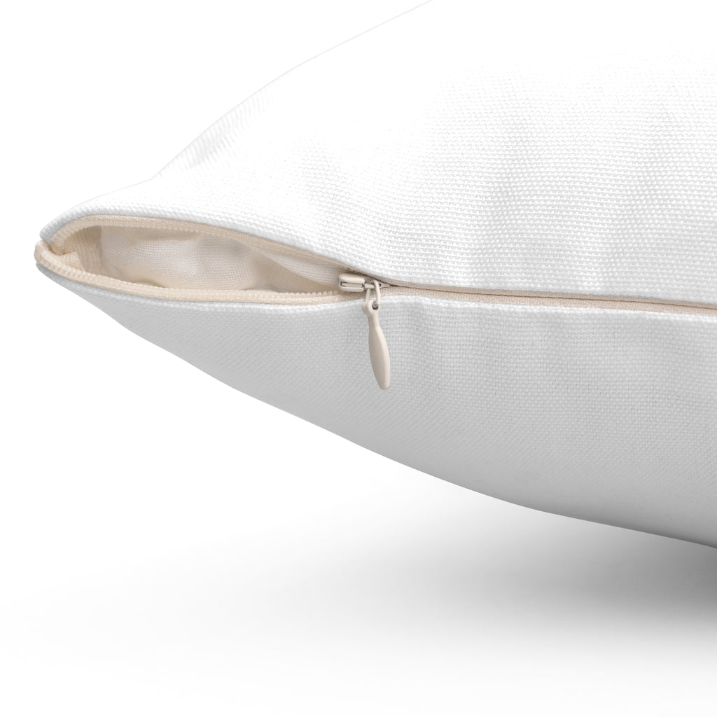 Progress Over Perfection Pillow — Motivational Black & White Accent Cushion