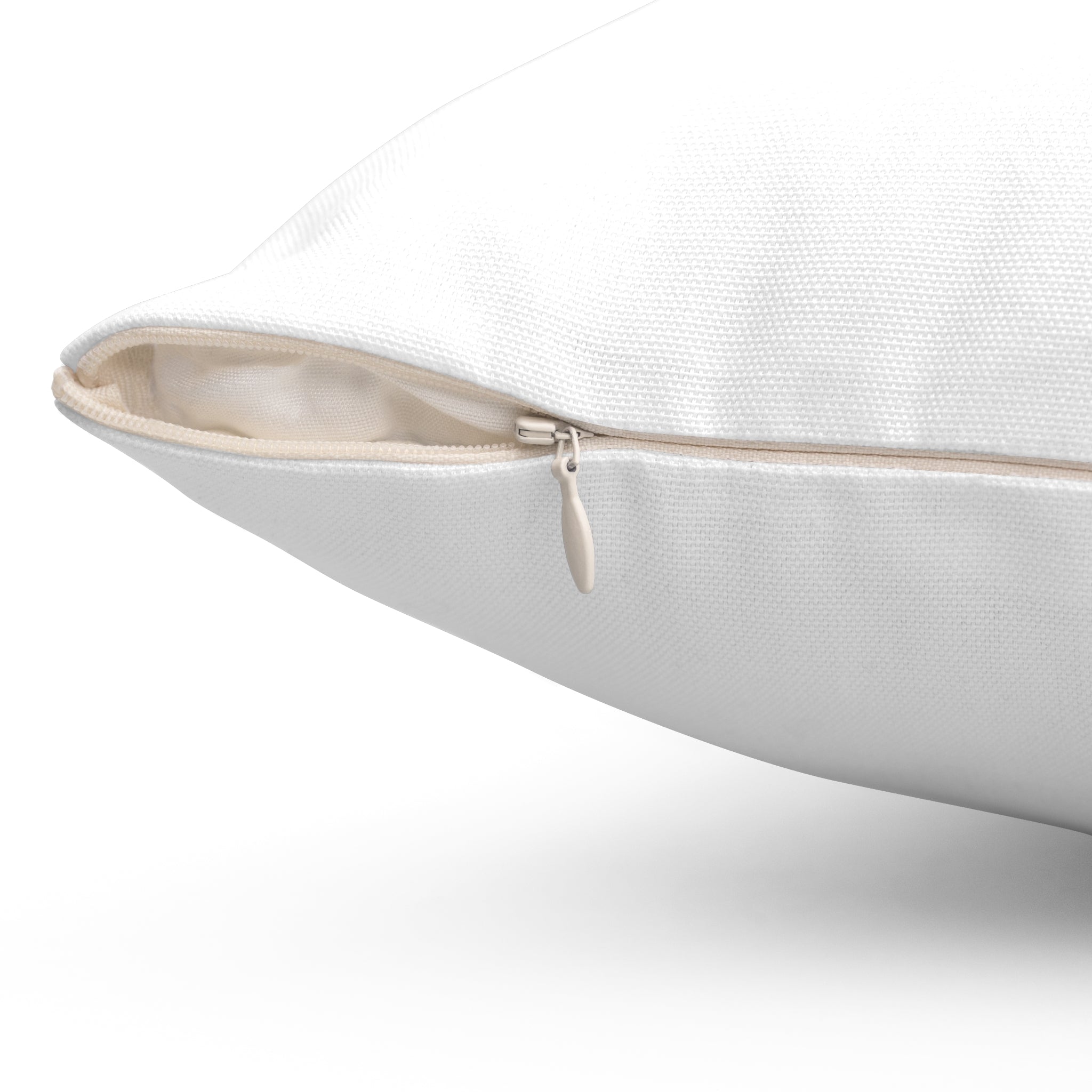 Progress Over Perfection Pillow — Motivational Black & White Accent Cushion